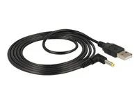 USB / napájecí kabel - USB (M) do DC jack 4,0 x 1,7 mm (M) pravoúhlý - 5 V - 1.5 m