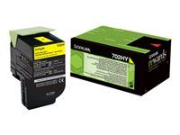 Žlutá - originální - kazeta s barvivem LCCP, LRP - pro Lexmark CS310dn, CS310n, CS410dn, CS410dtn, CS410n, CS510de, CS510dte