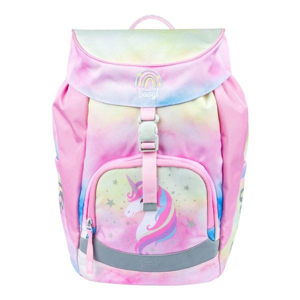 Batoh školní BAAGL Airy Rainbow Unicorn
