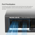 MERCUSYS MS106P, 6-Port 100 Mbps Desktop Switch