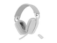 Náhlavní souprava - plná velikost - Bluetooth - bezdrátový - UBS-C přes adaptér Bluetooth - bělavá - certifikováno pro Microsoft Teams