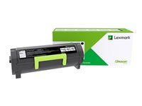 Ultra High Yield - černá - originální - kazeta s barvivem LCCP, LRP, Lexmark Corporate - pro Lexmark MS510dn, MS610de, MS610dn, MS610dte