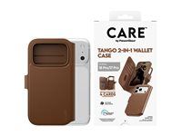 PanzerGlass CARE pouzdro Apple iPhone 18 Pro Tango 2v1 Wallet MagSafe hnědé