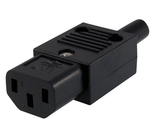 Konektor síťový 230V/F IEC C13