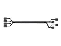Kabel SATA/SAS - 4i MiniLink SAS (SFF-8611) (M) rovné do 4i MiniLink SAS (SFF-8611) (M) pravoúhlý - 75.5 cm