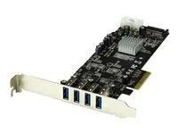 PCIe SuperSpeed USB 3.0 Expansion Card w/ 2 Dedicated 5Gbps Channels (PEXUSB3S42V) - USB adaptér - PCIe x4 - USB 3.0 x 4 - pro P/N: BNDTB10GI, BNDTB210GSFP, BNDTB310GNDP, BNDTB410GSFP, BNDTB4M2E1, BNDTBUSB3142