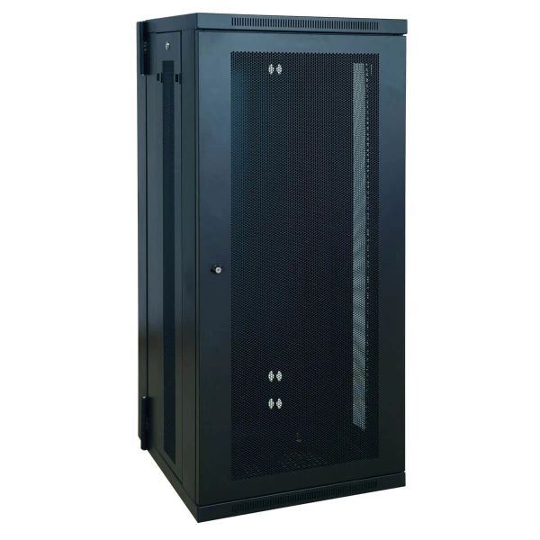 Skříň SmartRack 26U, Š=600mm, Hl=550mm, hloubka pro přepínače, montáž na stěnu