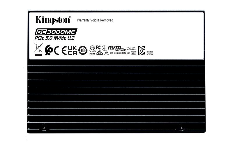 QNAP - Kingston, SSD, DC3000ME, NVMe, 3,84TB