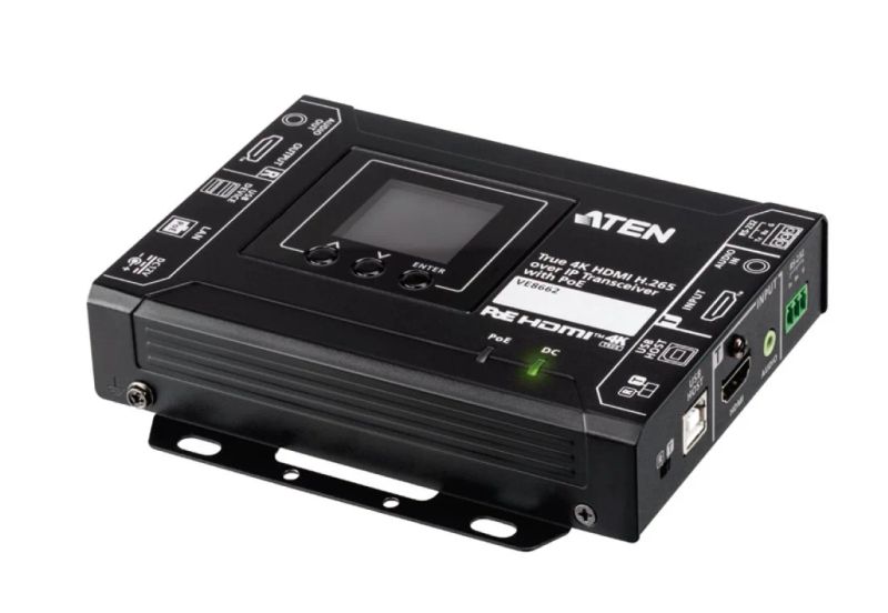 ATEN True 4K HDMI H.265 over IP s POE