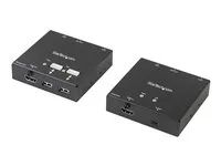Startech HDMI over CAT6 Extender with 4-port USB Hub - Remote HDMI over CAT5 or CAT6 - 165 ft (50m) - 1080p (ST121USBHD) - Vidéo/audio/infrarot/USB extender - pres CAT 6 - až 50 m