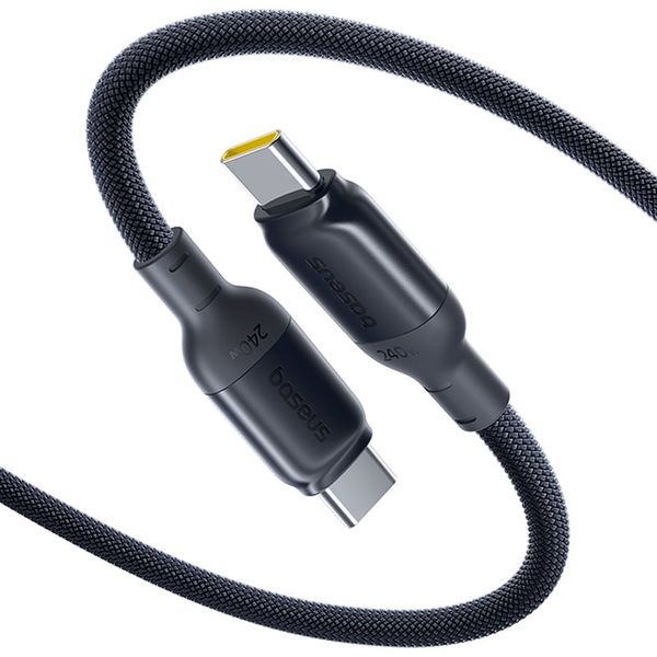 Baseus PicoGo Fast Charging Datový Kabel USB-C - USB-C 240W 1m Cosmic Black