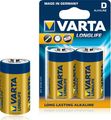 Varta LongLife D 2x