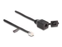 Cable RJ12 plug to RJ12 jack with protec