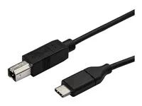 10 ft / 3m - USB C Printer Cable - USB C to USB B Cable - USB Type C to Type B (USB2CB3M) - USB kabel - USB-C (M) rovné do USB typ B (M) rovné - Thunderbolt 3 / USB 2.0 - 3 m - černá - pro P/N: SV231DHU34K6, SV231HU34K6, SV231QDPU34K, SV431HU34K6