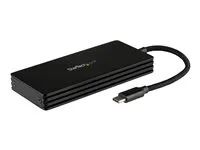 USB 3.1 - USB-C - Kryt úložiště - M.2 - M.2 Card - USB 3.1 (Gen 2) - černá - pro P/N: PEXUSB321C