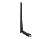 Síťový adaptér - USB 3.0 - Wi-Fi 5 - černá