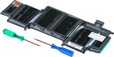 Baterie T6 Power pro Apple MacBook Pro 13" Retina (2013, 2014, 2015), 6330mAh, 71,8Wh, 6cell, Li-pol