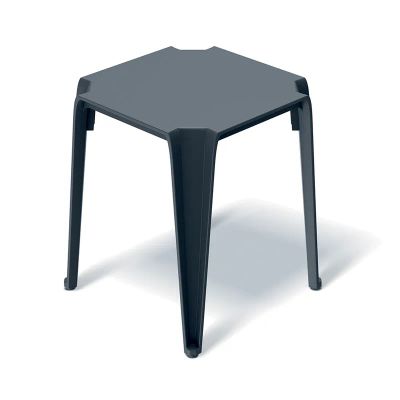 Stolek odkládací LOTTIE 396x396x465mm - uhelná