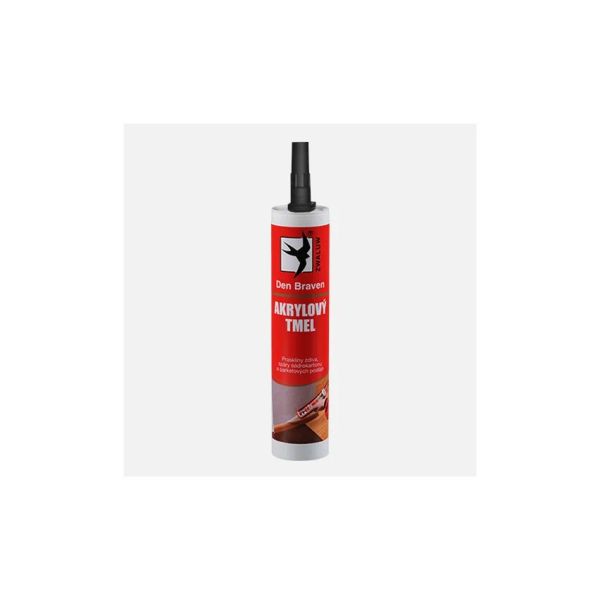 DenBraven Den Braven Akrylový tmel 280ml ČERNÝ