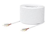 Bulk cable - 36 V - 152.4 m - plénum, pevné vodiče - bílá