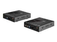 4K 30Hz HDMI and USB over IP LAN or Cat5e/Cat6 Ethernet (100m/330ft) - Remote KVM Console - Video/audio nástavec - HDMI - až 100 km - kompatibilní s TAA
