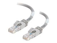 Patch kabel - RJ-45 (M) do RJ-45 (M) - 30 m - UTP - CAT 6 - lisovaný, provedení bez hrbolků, licna - šedá