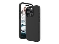 Zadní kryt pro mobilní telefon - plast, silikon, recyklovatelný plast - noční čerň - pro Apple iPhone 16 Pro