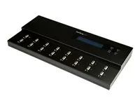 USB Duplicator and Eraser - USB 3.0, 2.0, 1.1 - 1:15 USB Flashdrive - USB Thumb Drive (USBDUPE115) - Duplikátor jednotky USB - 15 zásuvky - kompatibilní s TAA