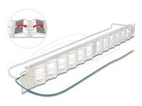 19  Keystone Patch Panel with 24 tiltabl
