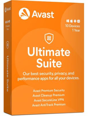 AVAST Ultimate MD up to 10 connections 1Y