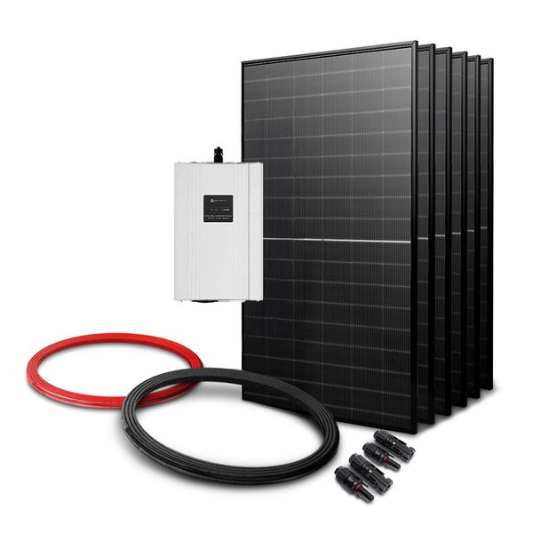 Sestava na solární ohřev vody EVO MPPT-4000 GRID 2730 Wp 6x PV TRINA