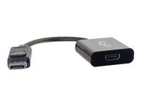 Video Converter - Black - Video adaptér - DisplayPort s piny (male) do HDMI se zdířkami (female) - trojnásobně stíněný - černá - podporuje 4K