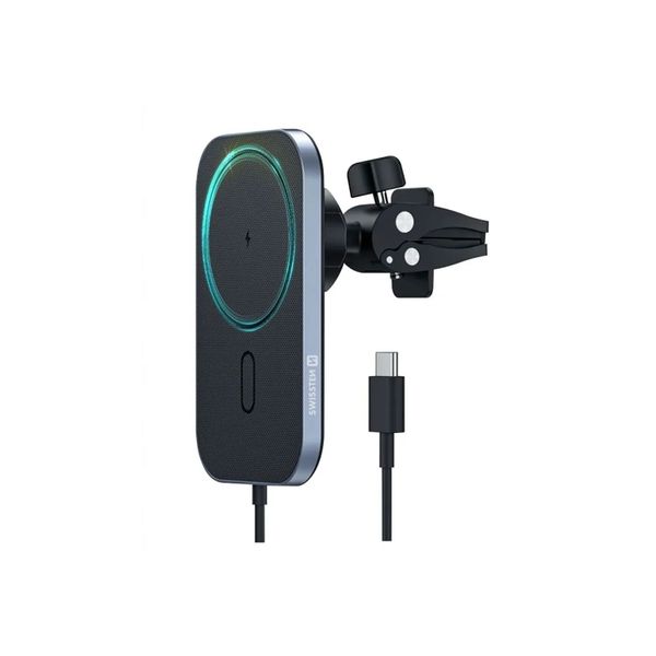 Wireless MagSafe Car Charger Black
