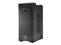 Pole pevných disků - 160 TB - 8 zásuvky - HDD 20 TB x 8 - Thunderbolt 3, USB 3.1 Gen 2 (externí)