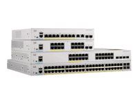 Cisco Catalyst 1000-8T-E-2G-L - Prepínac - rízený - 8 x 10/100/1000 + 2 x combo Gigabit SFP (uplink) - Lze montovat do rozvadece - repasováno