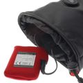 GLOVII Ski Leather, Vyhřívané rukavice, L, černá