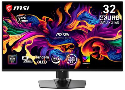 MSI MAG/321UP X24/31,5"/QD-OLED/4K UHD/240Hz/0,03ms/Černá/3R