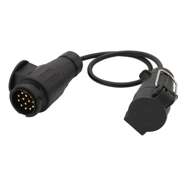 Kabel redukční 0,6m 13pólů zástrčka - 7pól zásuvka COMPASS 07456