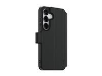 Pouzdro s klopou pro mobilní telefon - s hliníkovým stojánkem - 100% recyklovaný polykarbonát, 35% recyklovaný polyuretan (PU), veganská kůže - pro Samsung Galaxy S25