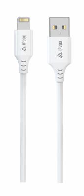 Kabel iPEAX 90010112 USB/Lightning 1m White