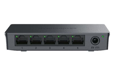 Grandstream GWN7700 Unmanaged Network Switch 5x 1Gbps, QoS, IGMP