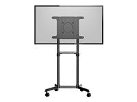 Mobile TV Stand w/ Casters (MBLTVSTNDEC) - Vozík - pro plochý panel - ocel - velikost obrazovky: 37"-70"