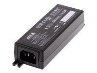 Dávkovač energie - AC 100-240 V - 30 Watt - výstupní konektory: 1 - Evropa - černá - pro AXIS A1610, C1410, D3110, M4308, P1385, P3818, Q1715, Q3536, Q3538, W400; P37 Series