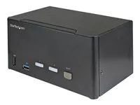 Keyboard/Video/Mouse Switch - Přepínač KVM / audio - 2 x KVM / zvuk - desktop - kompatibilní s TAA