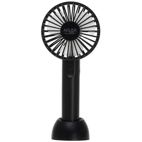 ADLER AD 7338, Mini USB Ventilátor, černý