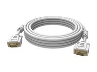 Kabel VGA - HD-15 (VGA) (M) do HD-15 (VGA) (M) - 10 m - bílá