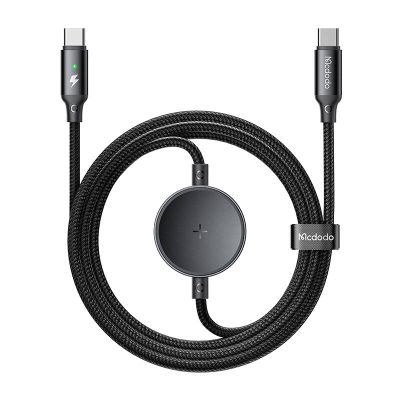 Kabel MCDODO CA-4170 USB-C 1,5m Black + nabíječka na Samsung Watch