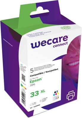 WECARE ARMOR ink sada kompatibilní s EPSON C13T33574011, CMYK