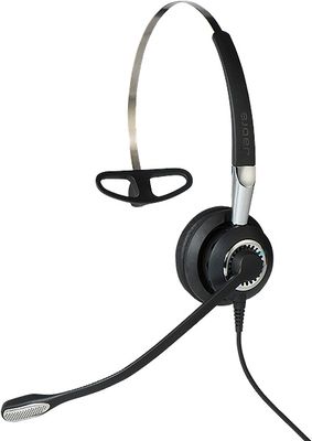 Jabra BIZ 2400 II/Mono/QD/Drát/Černá-stříbrná