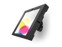 Montážní sada (kryt) - odkrytá přední/zadní kamera a senzory - pro tablet - náklon - uzamykatelný - hliník - černá - montáž na stěnu - pro Apple 10.9-inch iPad Wi-Fi + Cellular; 10.9-inch iPad Air Wi-Fi, Wi-Fi + Cellular